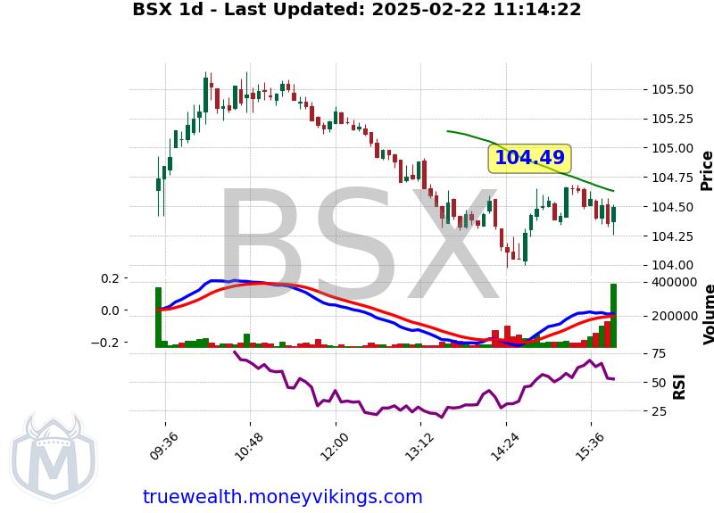 BSX Chart